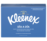 Kleenex día a día 100 pañuelos caja colorida